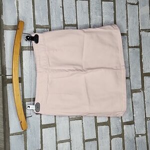 Lioness Junior's Light Pink Denim Jean Mini Skirt Size Small Slit